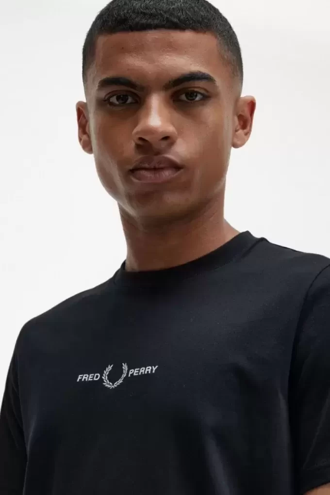 Camiseta bordada para hombre Camiseta bordada para hombre