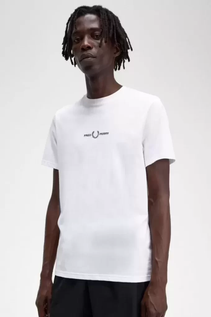 Camiseta bordada para hombre Camiseta bordada para hombre