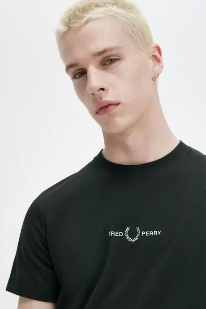 Camiseta bordada para hombre Camiseta bordada para hombre