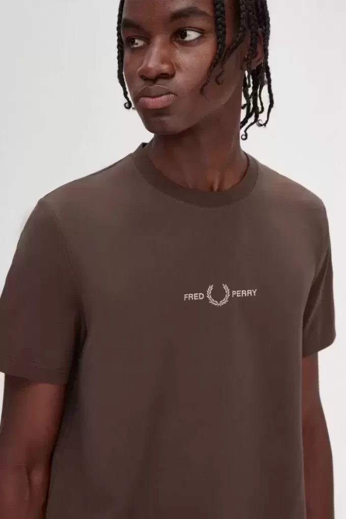 Camiseta bordada para hombre Camiseta bordada para hombre