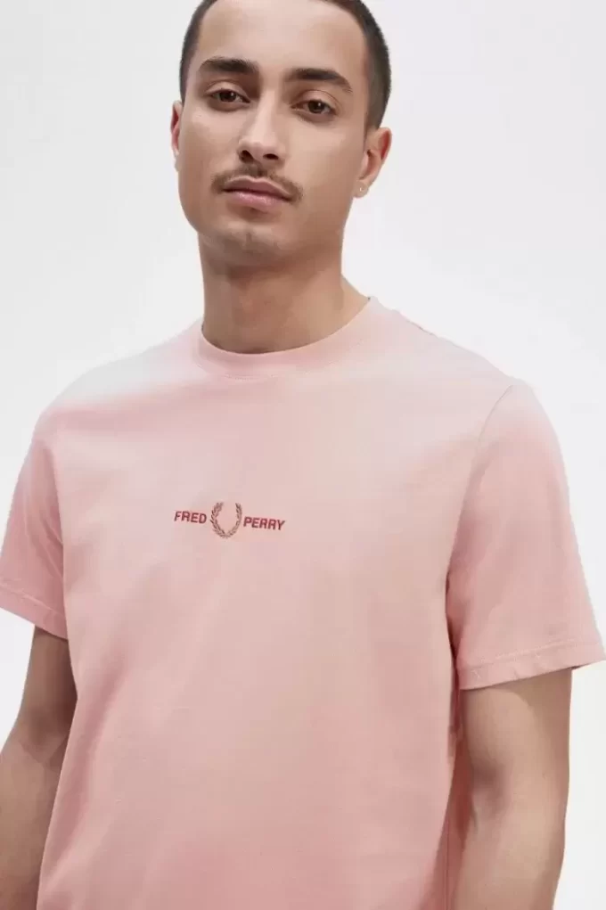 Camiseta bordada para hombre Camiseta bordada para hombre