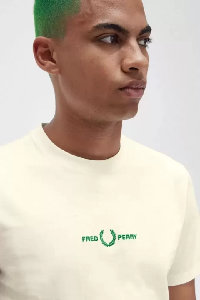 Camiseta bordada para hombre Camiseta bordada para hombre