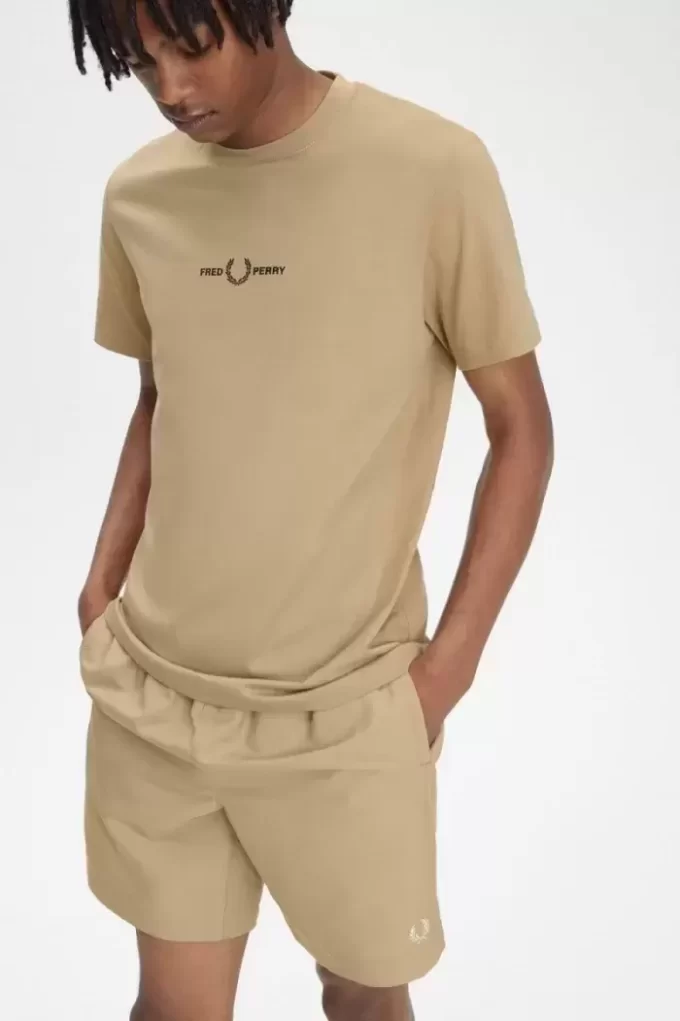 Camiseta bordada para hombre Camiseta bordada para hombre