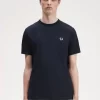 Camiseta con detalle de cinta para hombre Camiseta con detalle de cinta para hombre