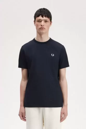 Camiseta con detalle de cinta para hombre