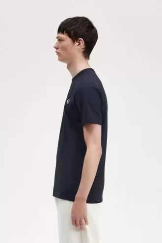 Camiseta con detalle de cinta para hombre