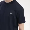 Camiseta con detalle de cinta para hombre Camiseta con detalle de cinta para hombre