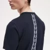 Camiseta con detalle de cinta para hombre Camiseta con detalle de cinta para hombre