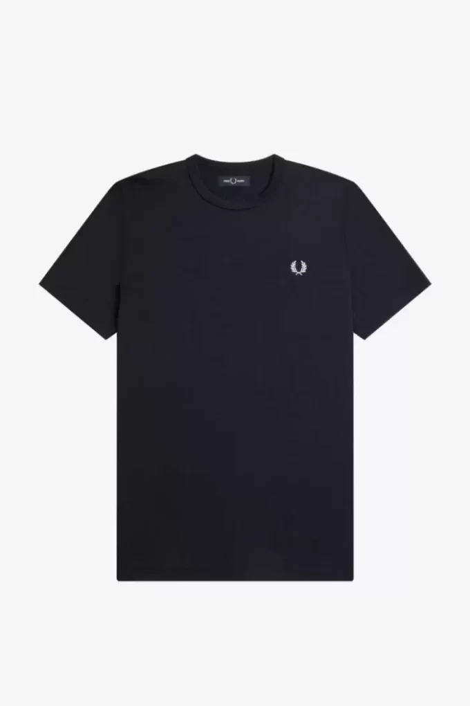 Camiseta con detalle de cinta para hombre Camiseta con detalle de cinta para hombre