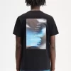 Camiseta con gráfico abstracto para hombre