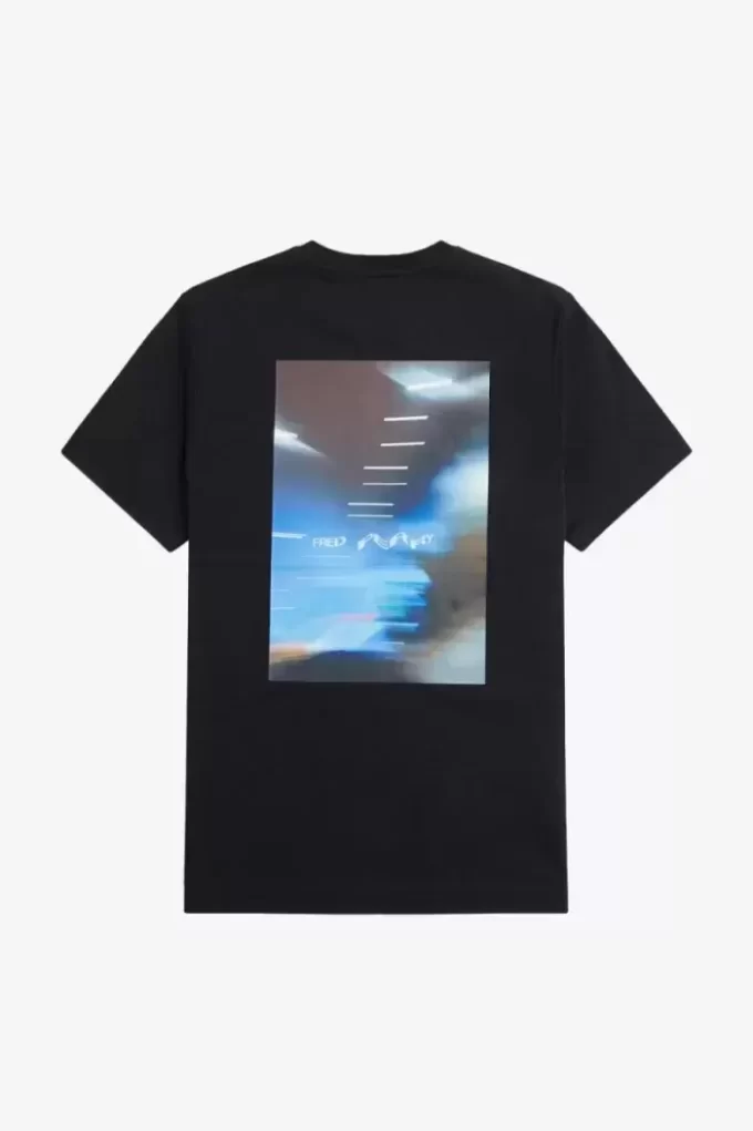Camiseta con gráfico abstracto para hombre