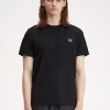 Camiseta con gráfico de corona de laurel para hombre