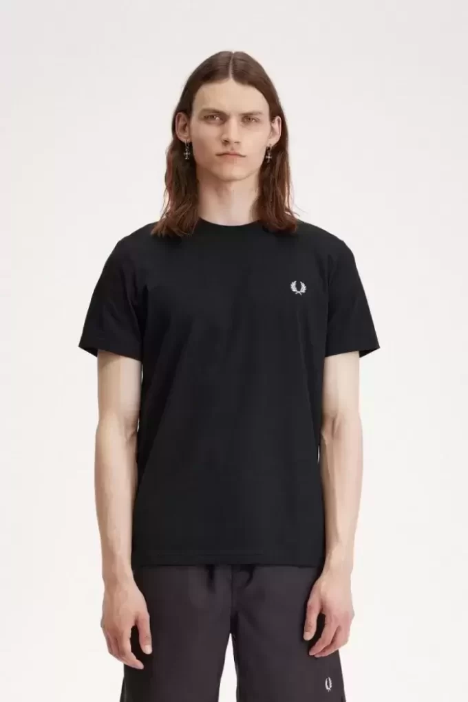 Camiseta con gráfico de corona de laurel para hombre