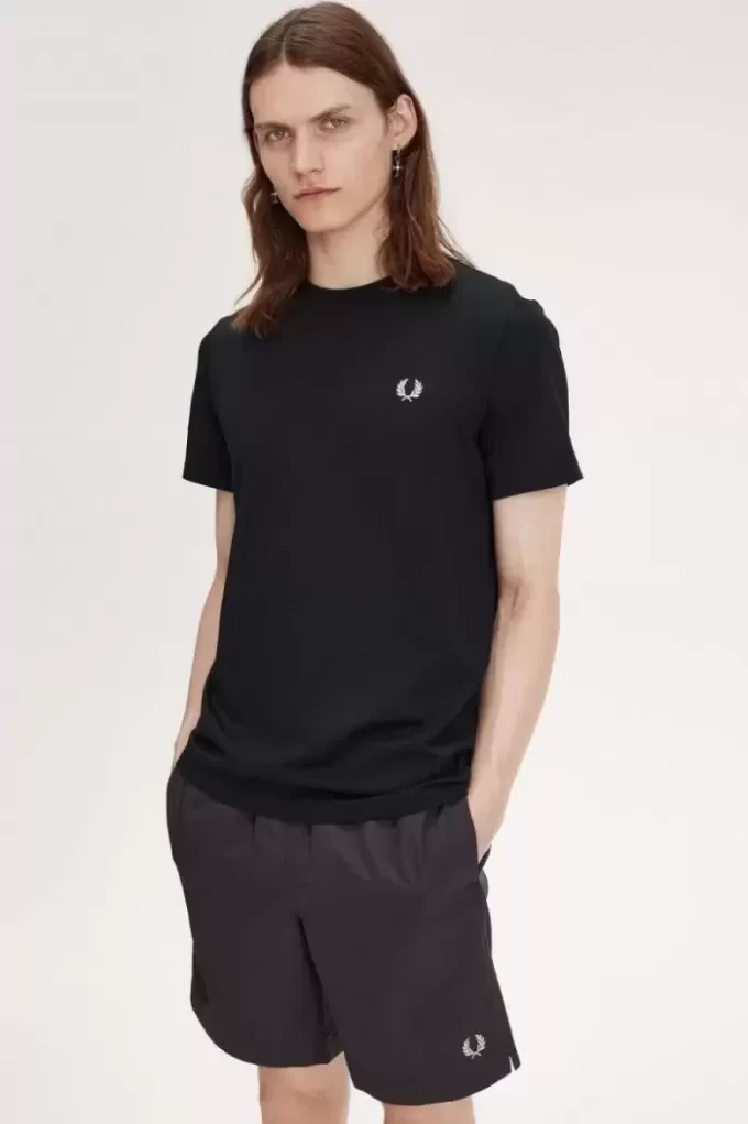 Camiseta con gráfico de corona de laurel para hombre