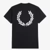 Camiseta con gráfico de corona de laurel para hombre