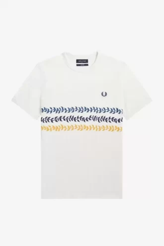 Camiseta con gráfico de vid para hombre