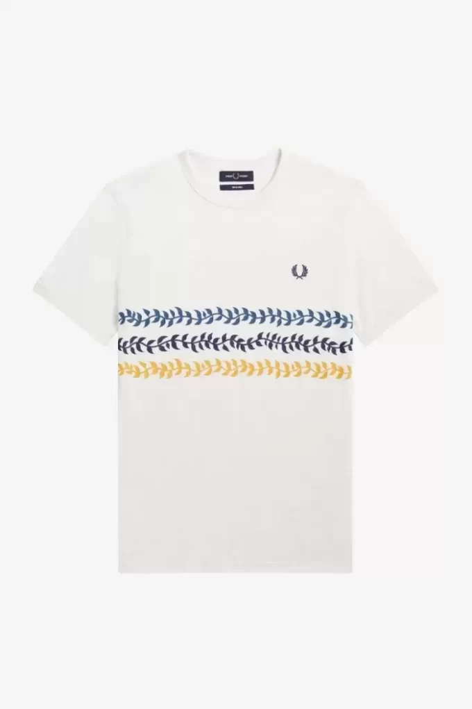 Camiseta con gráfico de vid para hombre