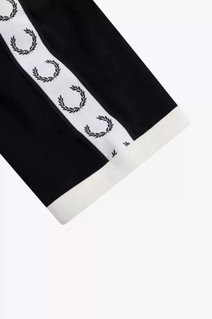 Camiseta con ribetes encintados para mujer