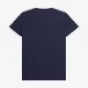 Camiseta con ribetes entallados para hombre