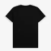 Camiseta con ribetes entallados para hombre