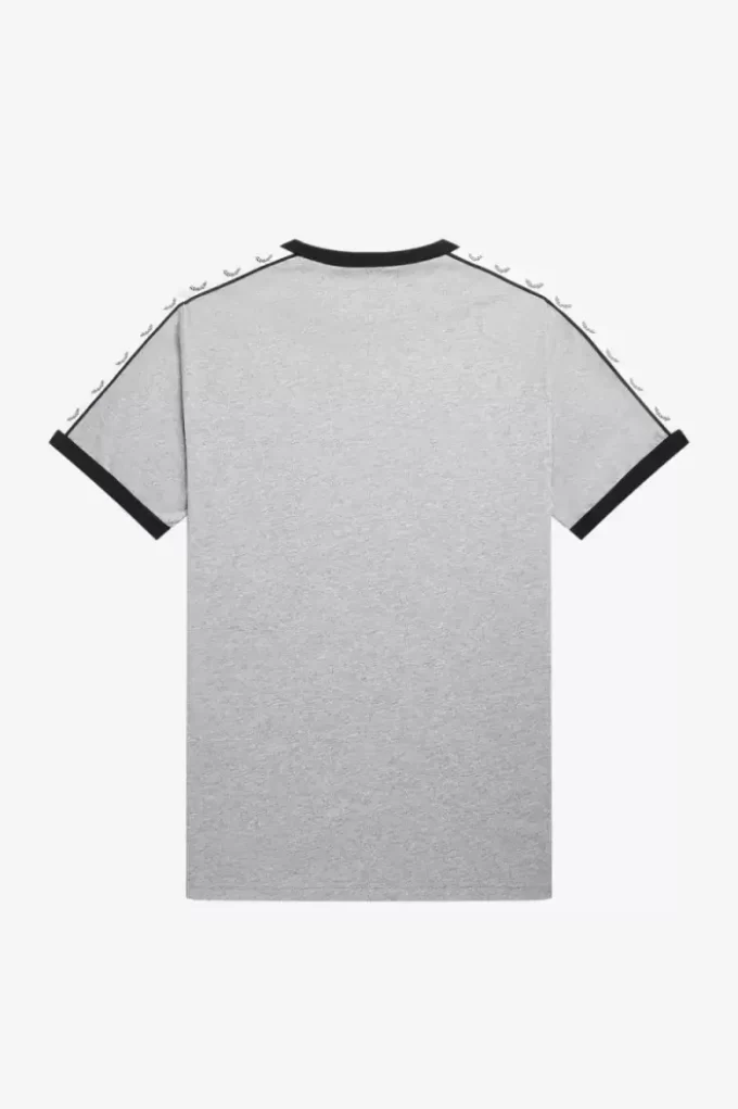 Camiseta con ribetes entallados para hombre