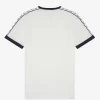 Camiseta con ribetes entallados para hombre