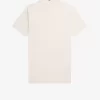 Camiseta de cuello alto con corona de laurel para mujer