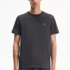 Camiseta de cuello redondo para hombre