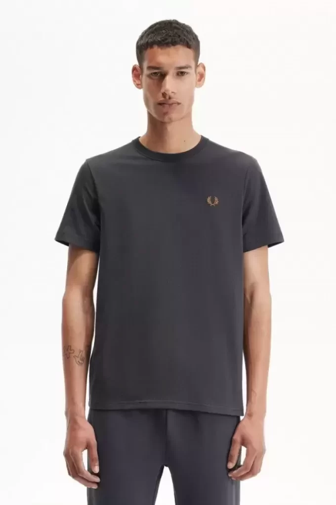 Camiseta de cuello redondo para hombre
