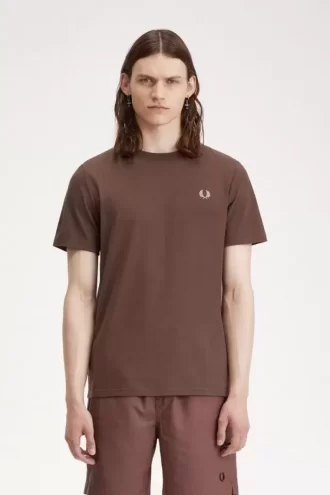 Camiseta de cuello redondo para hombre