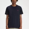 Camiseta de cuello redondo para hombre