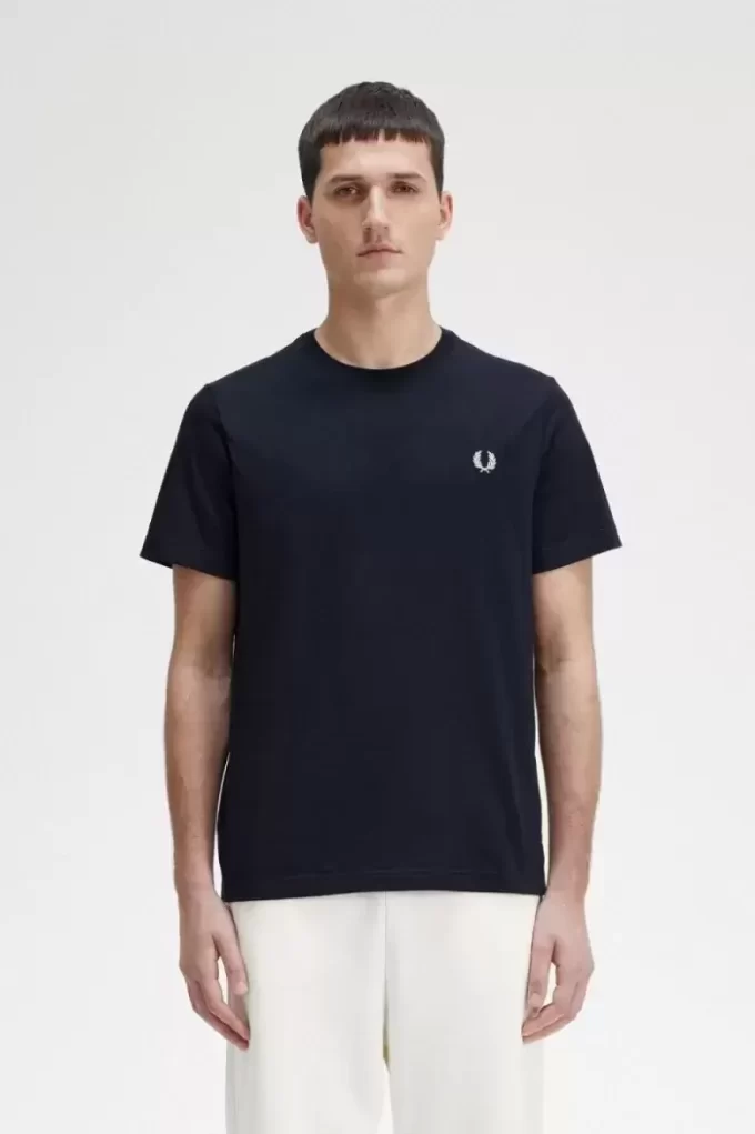 Camiseta de cuello redondo para hombre