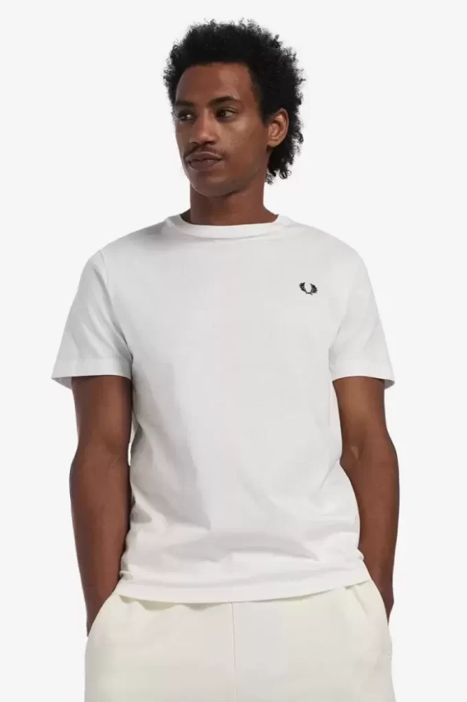 Camiseta de cuello redondo para hombre