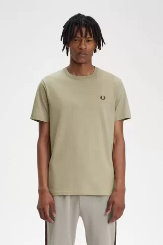 Camiseta de cuello redondo para hombre