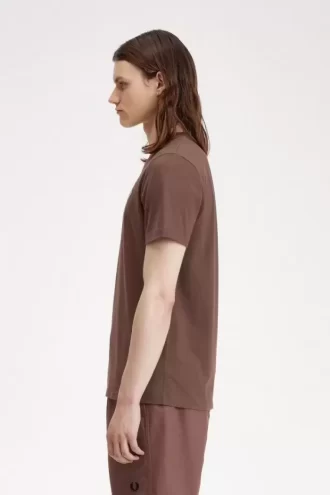 Camiseta de cuello redondo para hombre