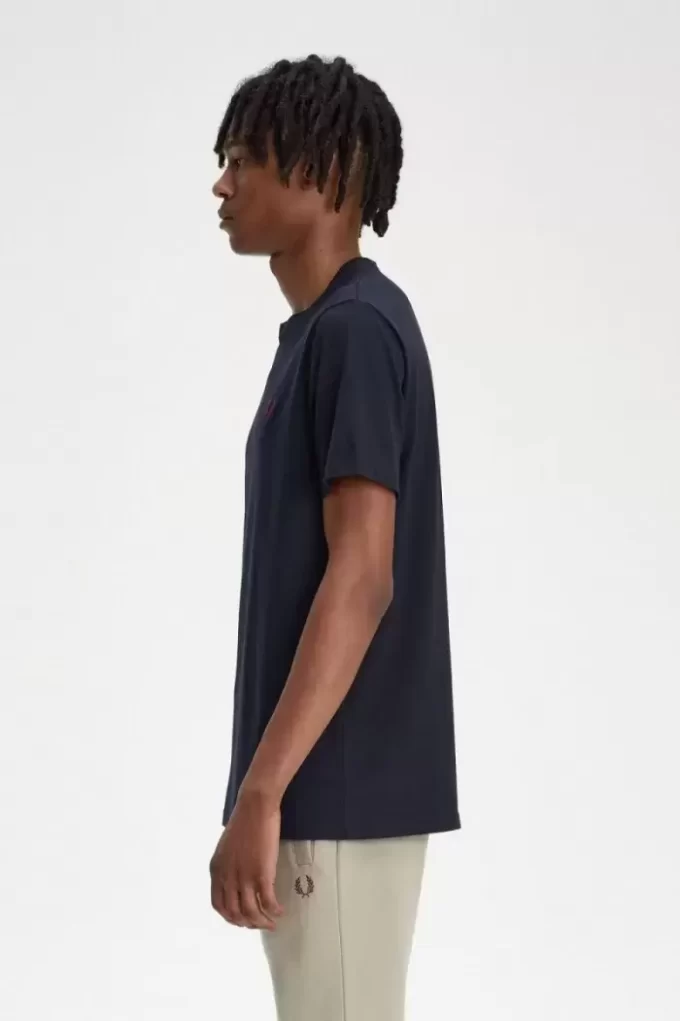 Camiseta de cuello redondo para hombre