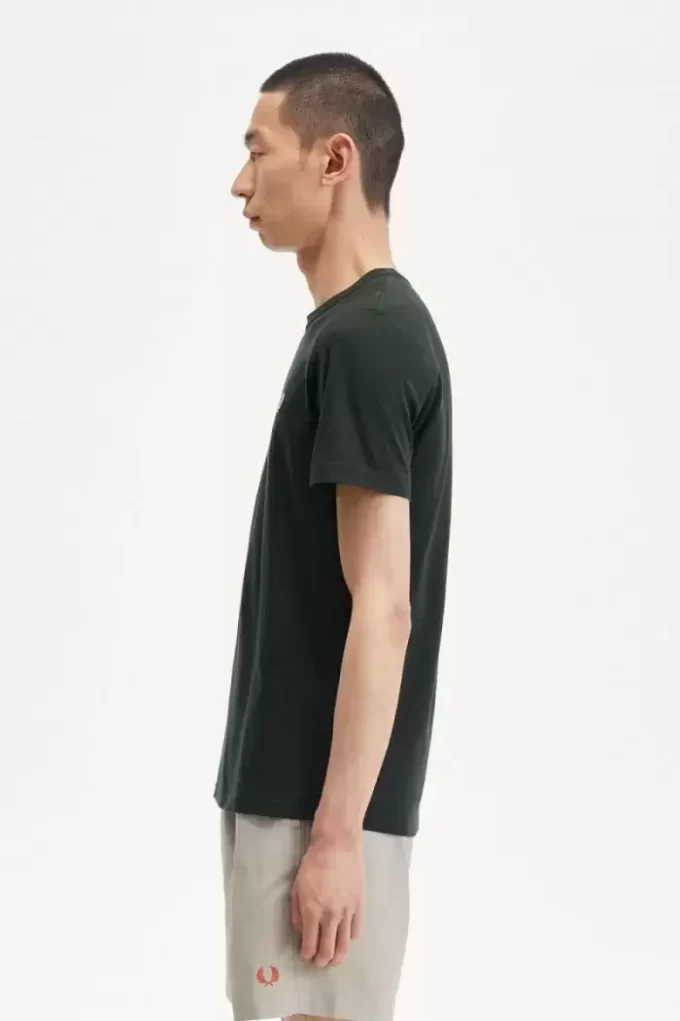 Camiseta de cuello redondo para hombre