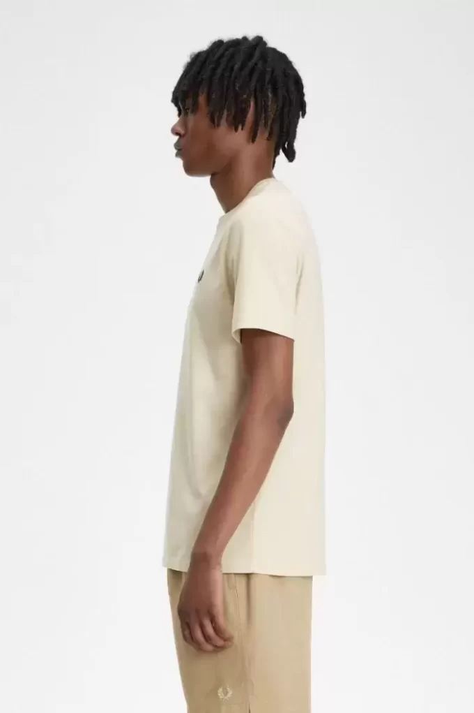 Camiseta de cuello redondo para hombre