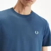 Camiseta de cuello redondo para hombre