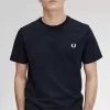 Camiseta de cuello redondo para hombre