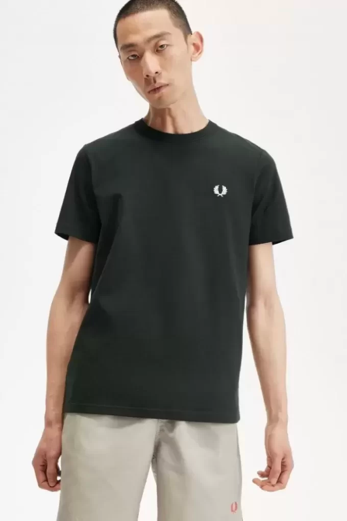 Camiseta de cuello redondo para hombre