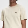 Camiseta de cuello redondo para hombre