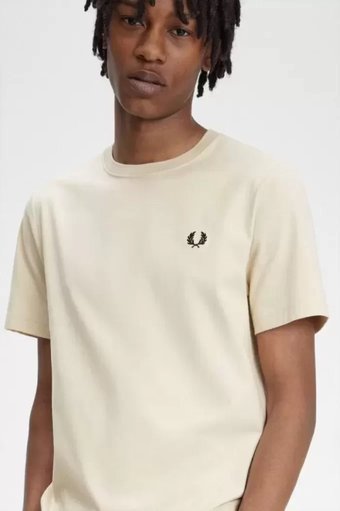 Camiseta de cuello redondo para hombre