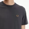 Camiseta de cuello redondo para hombre