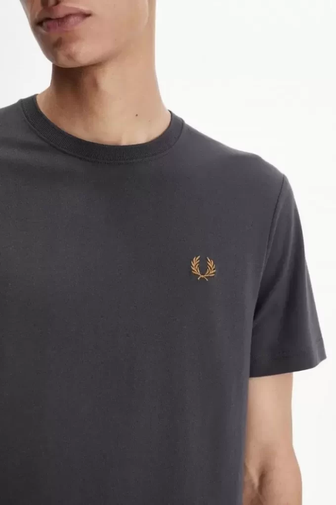 Camiseta de cuello redondo para hombre