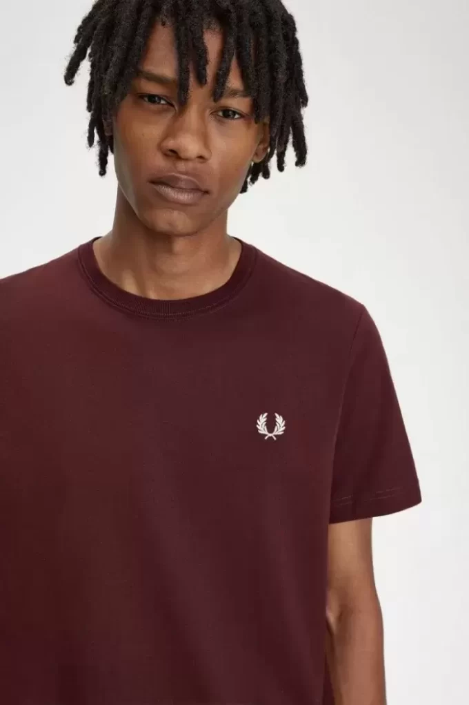 Camiseta de cuello redondo para hombre