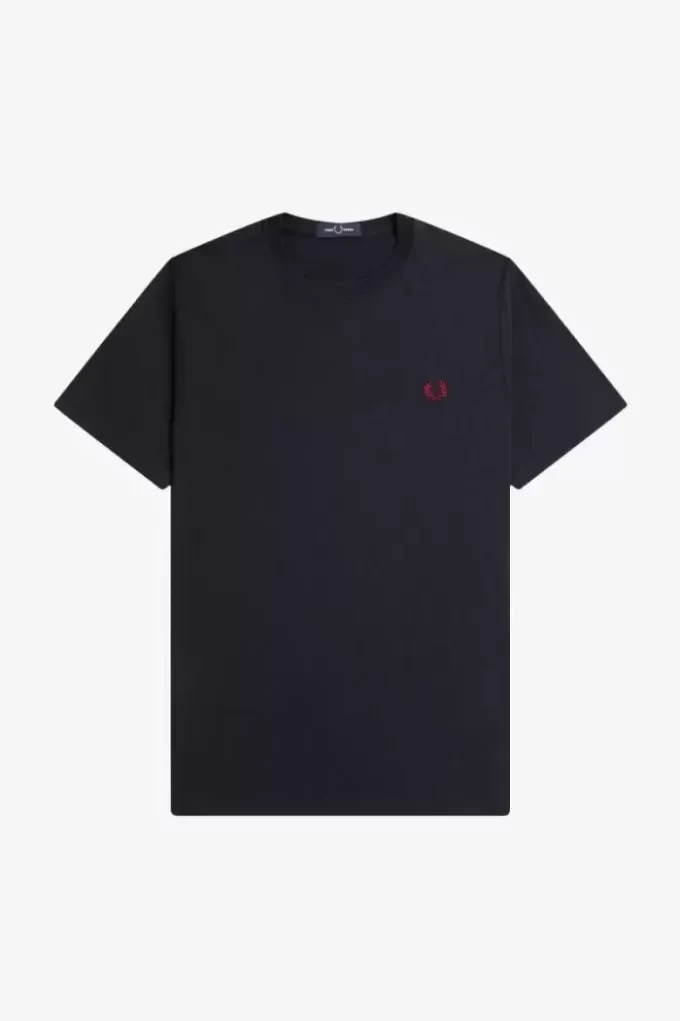 Camiseta de cuello redondo para hombre