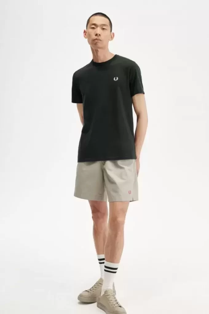 Camiseta de cuello redondo para hombre