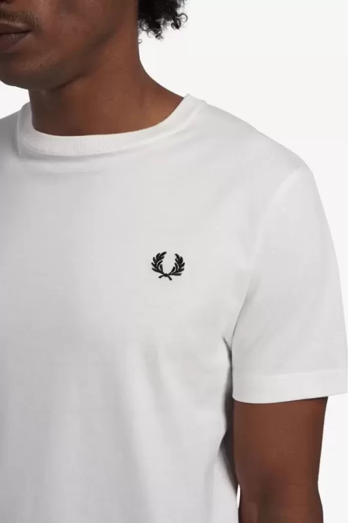 Camiseta de cuello redondo para hombre
