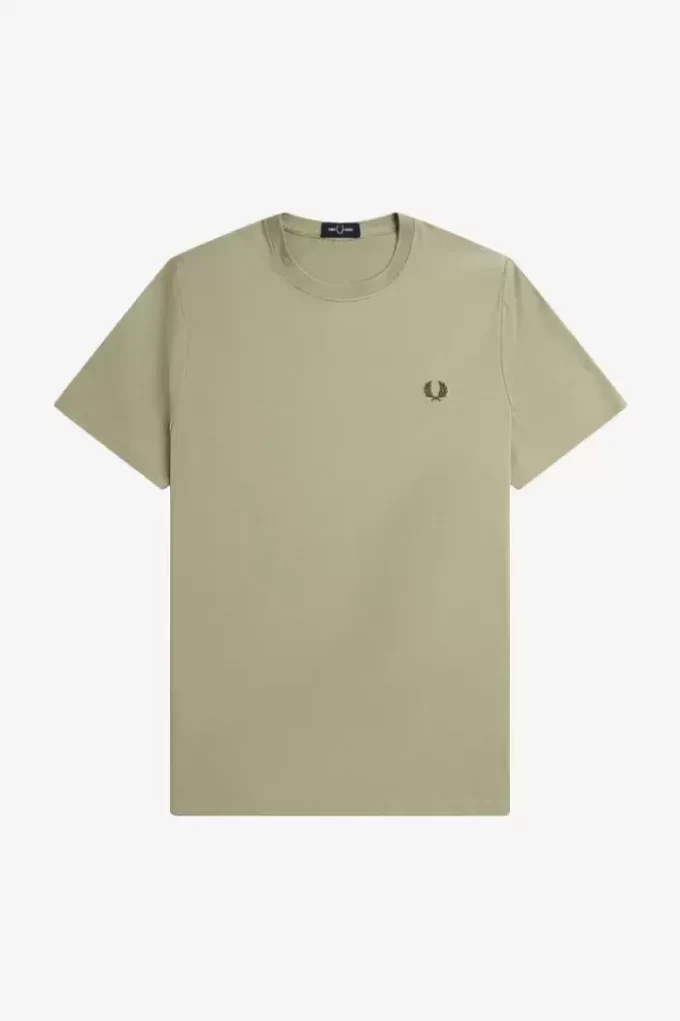 Camiseta de cuello redondo para hombre